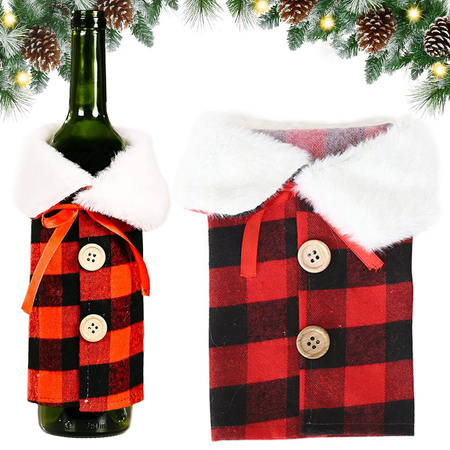 Christmas bottle casket christmas decoration