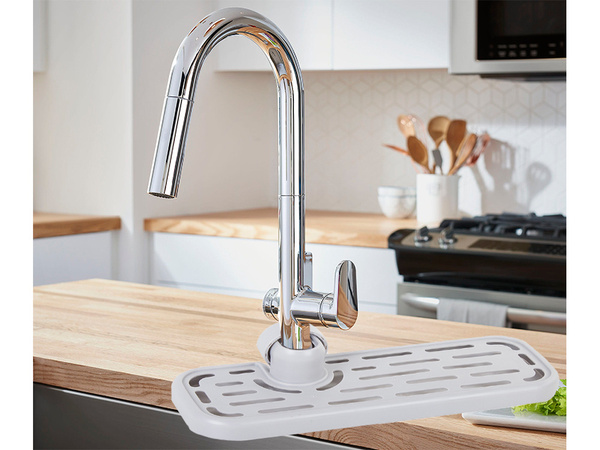 Izlietnes organizators virtuves grozs krāna plaukts