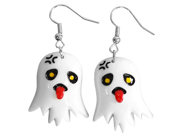 Halloween uhani halloween stranka duh duh buča sladkarije oko