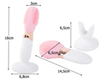 Facial cleansing brush sonic massager