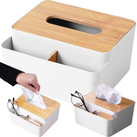 Caja de pañuelos bandeja organizadora de pañuelos