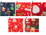 Funda de silla de navidad decorativa universal banda elástica michael