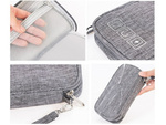 Organizador de viaje para maleta bolsa estuche para cables