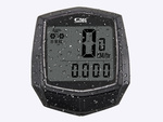 Vodotesný tachometer na bicykli s lcd displejom