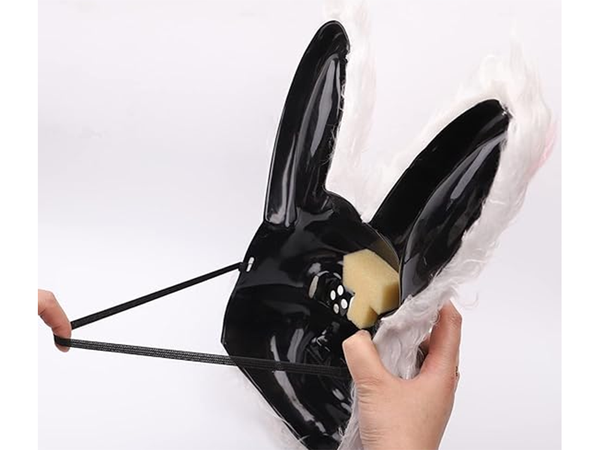 Halloween mask jänes õudne olend koletis maskeerimine psühhopaat kostüüm