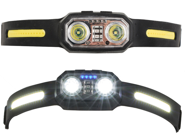 Headlamp headband headlamp strong headlamp led headlamp sensor