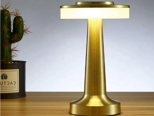 Nočné svetlo stolová dotyková lampa 3 krok spálne lampa bezdrôtová
