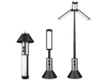 Lampe touristique lampe de camping torche télescopique multifonctionnelle led tente