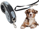 Automatic dog lanyard blocking powerful lightweight 5m 15kg
