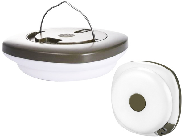 Luz de camping guirnalda led recargable en rollo 8m cálida