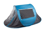 Tienda de playa pop-up uv sellable autoplegable azul grande