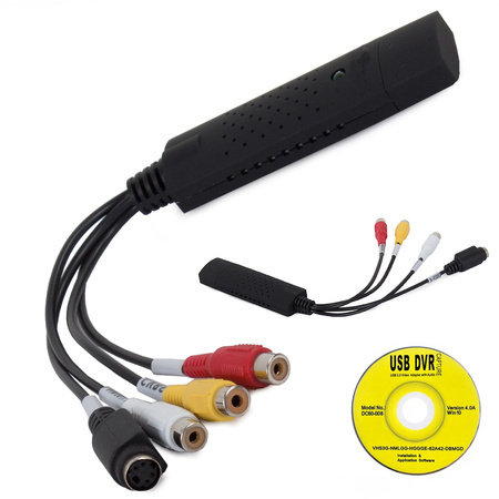 Vhs signalo ripavimas į kompiuterį usb video grabberis av