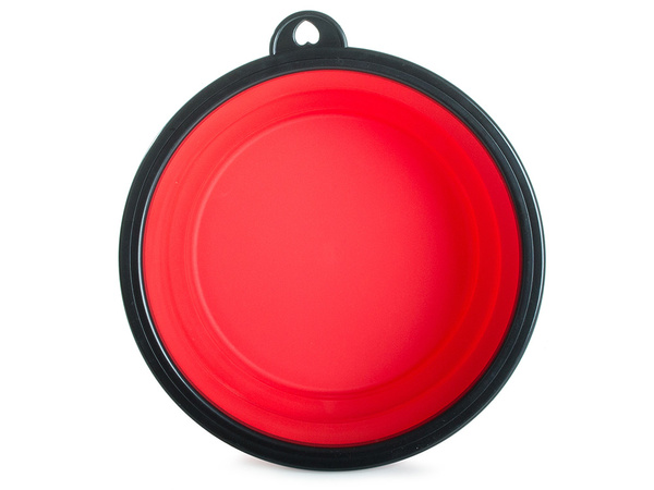 Silikonski skladalni čašiček za potovanje psov in kočic travel light 800ml