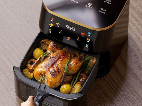 Bezolejová fritéza air fryer veľká na pečenie 1400 w 10 l