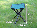 Silla de pesca turística taburete plegable