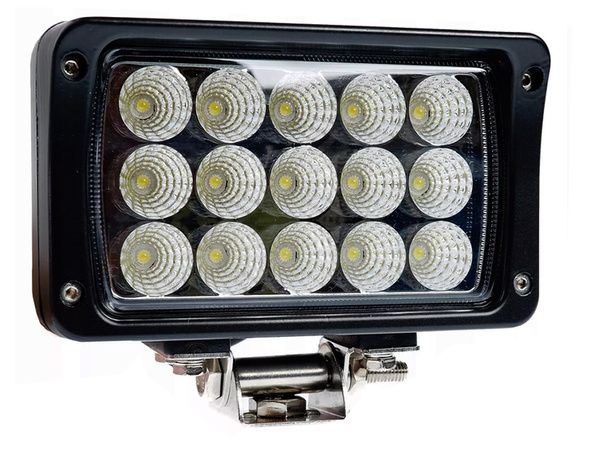 Lampe de travail 15 led halogen panel 45w 12v 24v