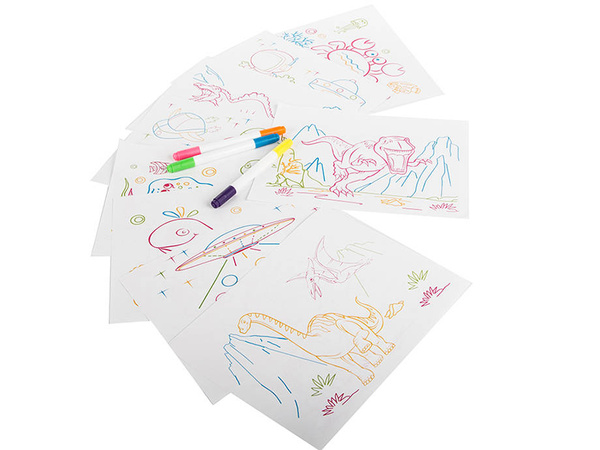 Tableta gráfica de dibujo pluma estilográfica led neón