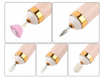Cortador de uñas manicura cortador de cutículas pedicura usb