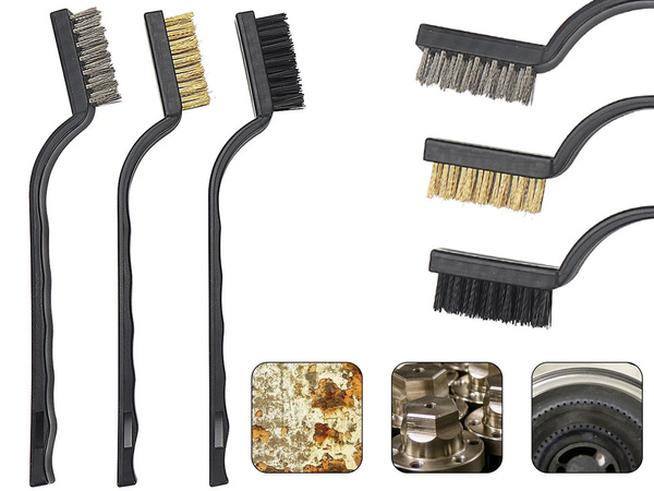 Jeu d'éponges de polissage pour brosses de forage tampons en microfibres