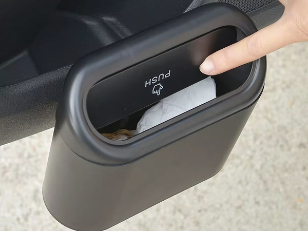 Car bin mini bin for car door flap