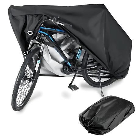 Védelemvédelmi vízható bike cover 190x95 cm solid