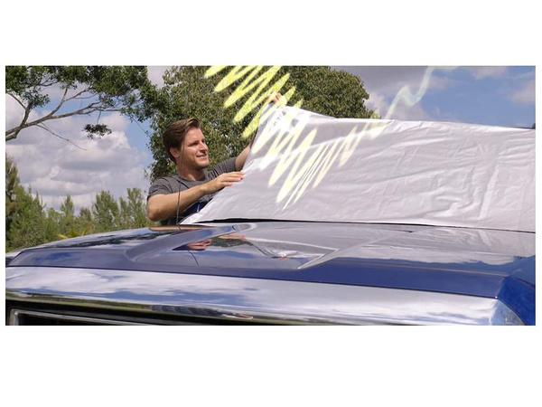 Kryt čelného skla auta proti mrazu veľký