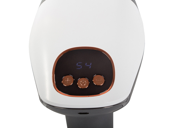 Pistolet de massage sans fil lcd set puissant de 8 embouts pour le dos
