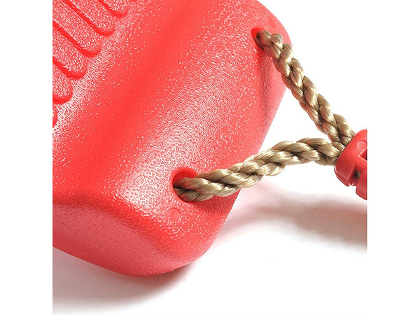 Balançoire de jardin pour enfants siège de fleurs avec corde à l'arbre