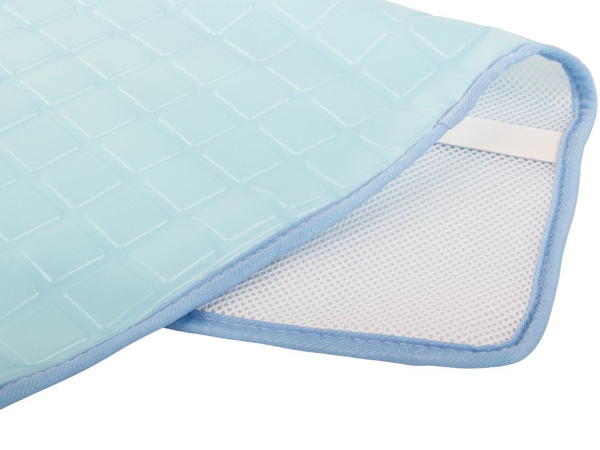 Față de pernă răcoritoare 60x40 matrace cu gel pe o singură parte pentru noapte