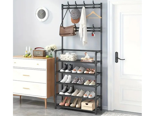 5-korruseline metallist mantlihoidja kingad käekotid loft garderoobi