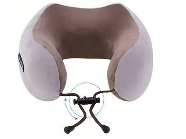 Nyakmasszírozó puha utazópárna autóhoz repülőgéphez
