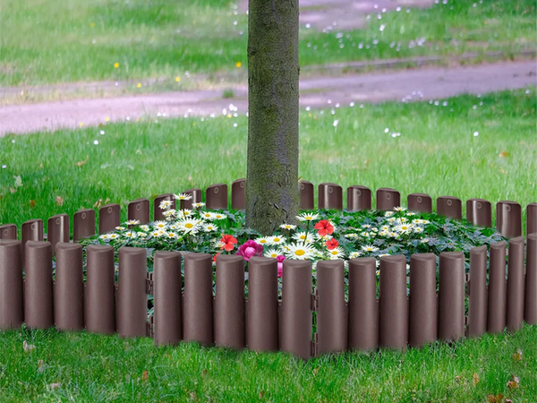 Zahradní palisada zahradní plot 215cm 8 elem.