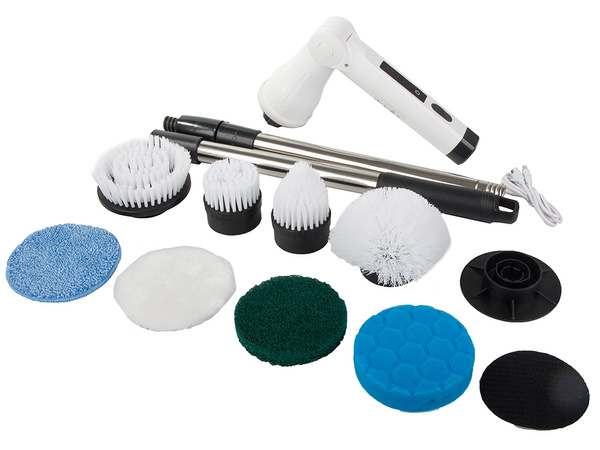 Electric rotating brush for cleaning tiles mop set cordless