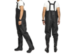 Pantalon de waders de pêche 43 bretelles