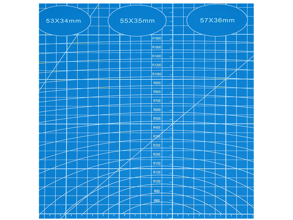 Covoraș de tăiere auto-vindecător a1 modelare față-verso