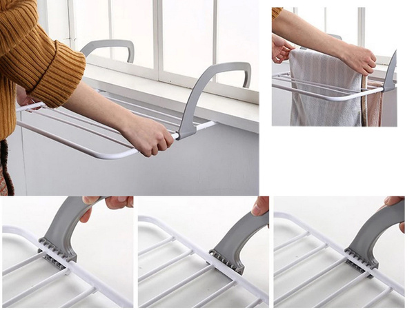 Balcon radiator uscător pentru rufe