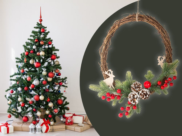 Christmas decorations garland door decoration wall decoration christmas decorations