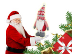 Navidad ghost ghost telescope reguised legs 50 - 70cm
