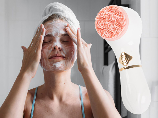 Veido masažuoklis soninis šepetys