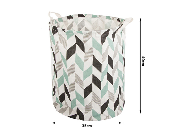 Košara za perilo z zložljivim košem za igrače velika xl