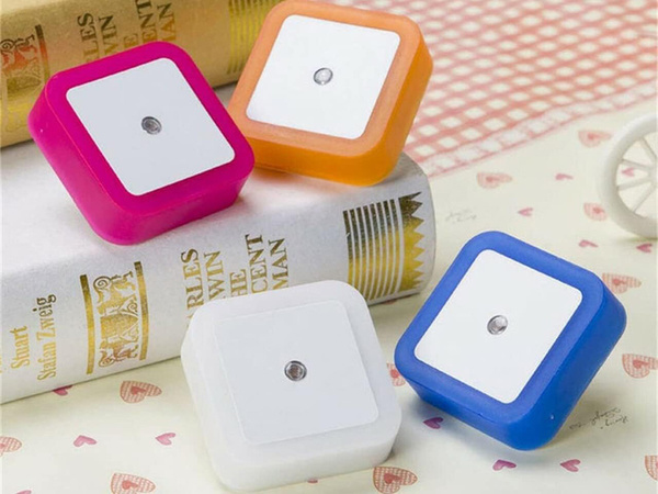 Lumina de noapte pentru contact senzor amurg plug-in a condus lumina de noapte