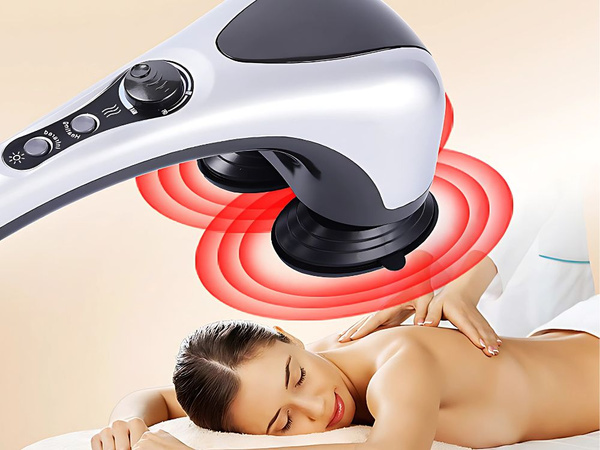 Masajeador corporal vibratorio doble calentamiento adelgazamiento celulitis