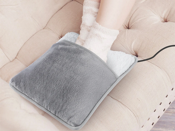 Usb-powered heating pad for feet and body soft electric mat