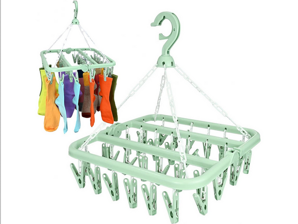 Sock dryer lenjerie de corp suport de agățat 32x clips set