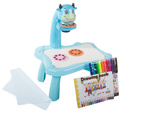 Retroproyector mesa de dibujo pizarra blanca rotuladores para niños rotuladores