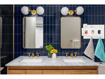 Organiser hanging shelf bathroom cabinet