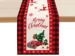 Camino de mesa de navidad camino de mesa decorativo de navidad 220x38cm