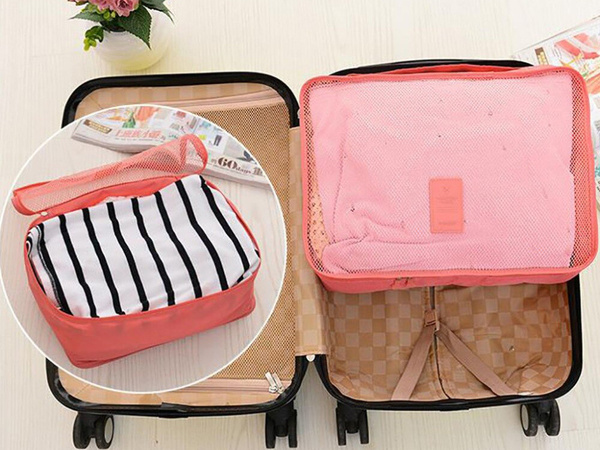 Travel organizatori veļas maisiem x6