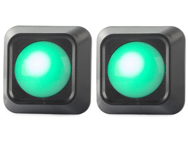 Belaidis rgb vadovaujama naktinė šviesa nuotolinio valdymo pultas 2 vnt.