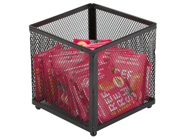 Metāla sieta galda organizators liela ietilpība universāls